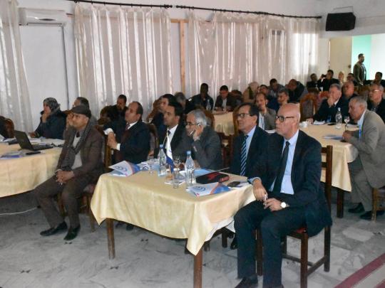 الملتقى الجهوي الأول حول تقاسم المواقع الراديوية للمحطات القاعدية للهاتف الجوال .