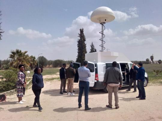 انعقاد اجتماع تنسيقي بين الوكالة الوطنية للترددات وهيئة تكنولوجيا المعلومات والاتصالات الزامبية